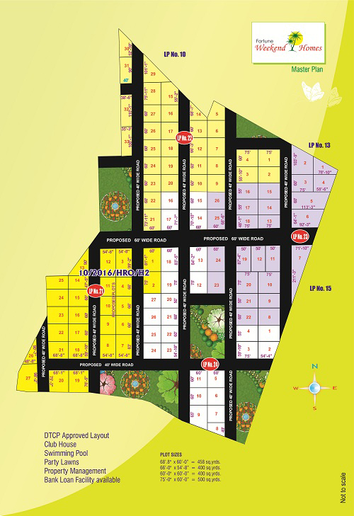 Fortune Weekend Homes Open plots and villas in srisailam highway